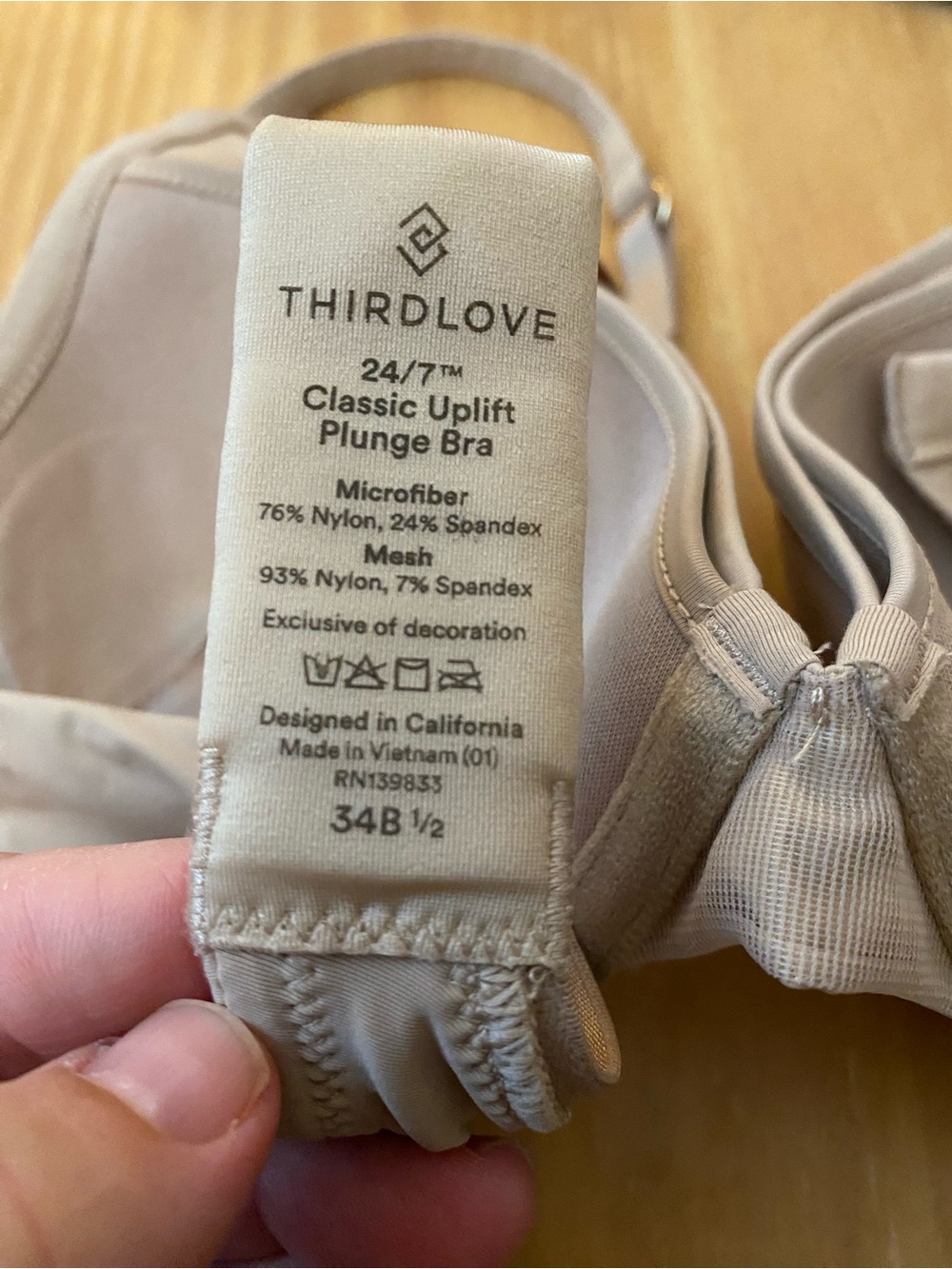 Thirdlove Lot of 2 Bras 34B 1/2 - Picture 7 of 13